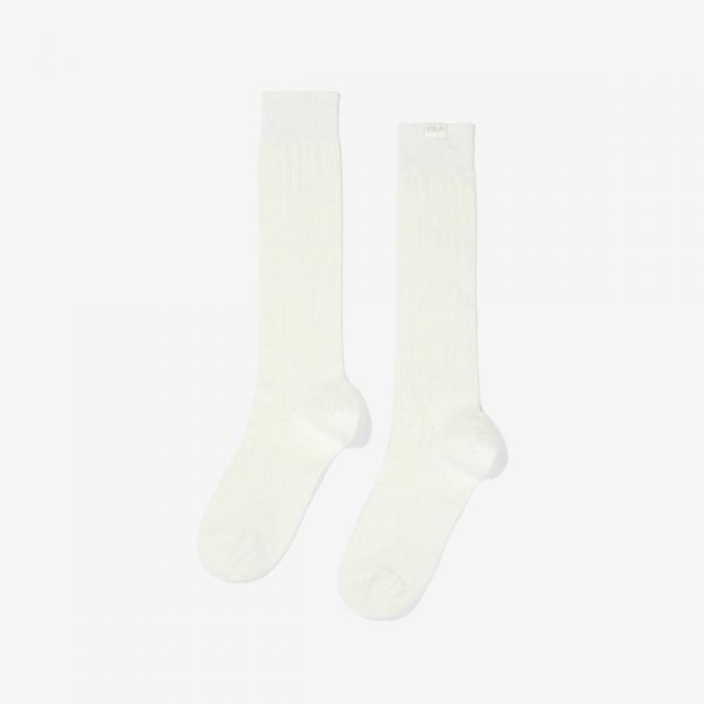 Fila Loose Knee Socks Eshape CREAM/240
