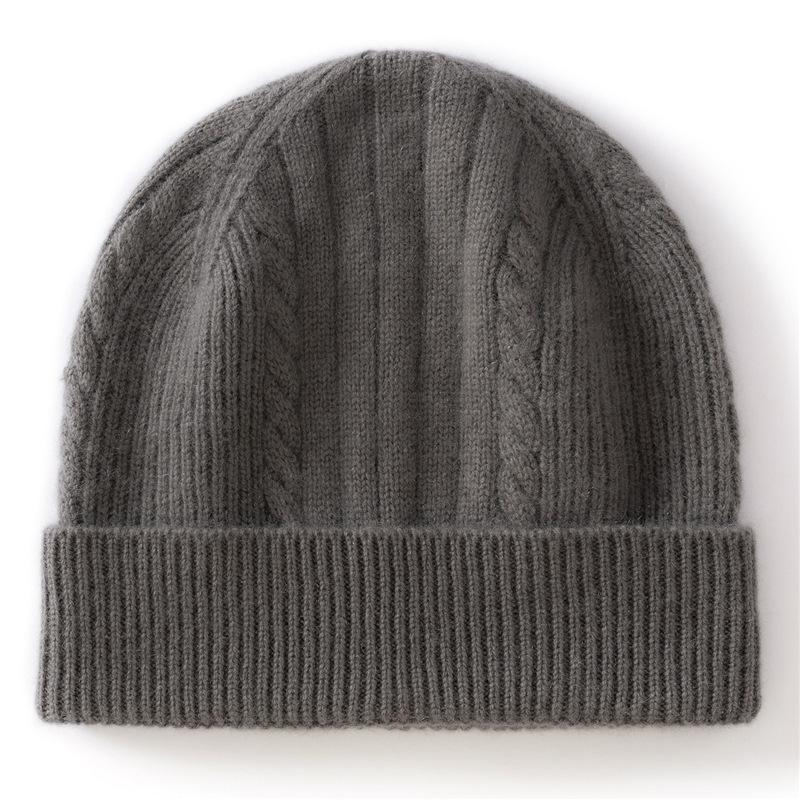 Cashmere Autumn and Winter New Unisex Fashion Versatile Casual Warm Ear Protection Coldproof Knitted Hat