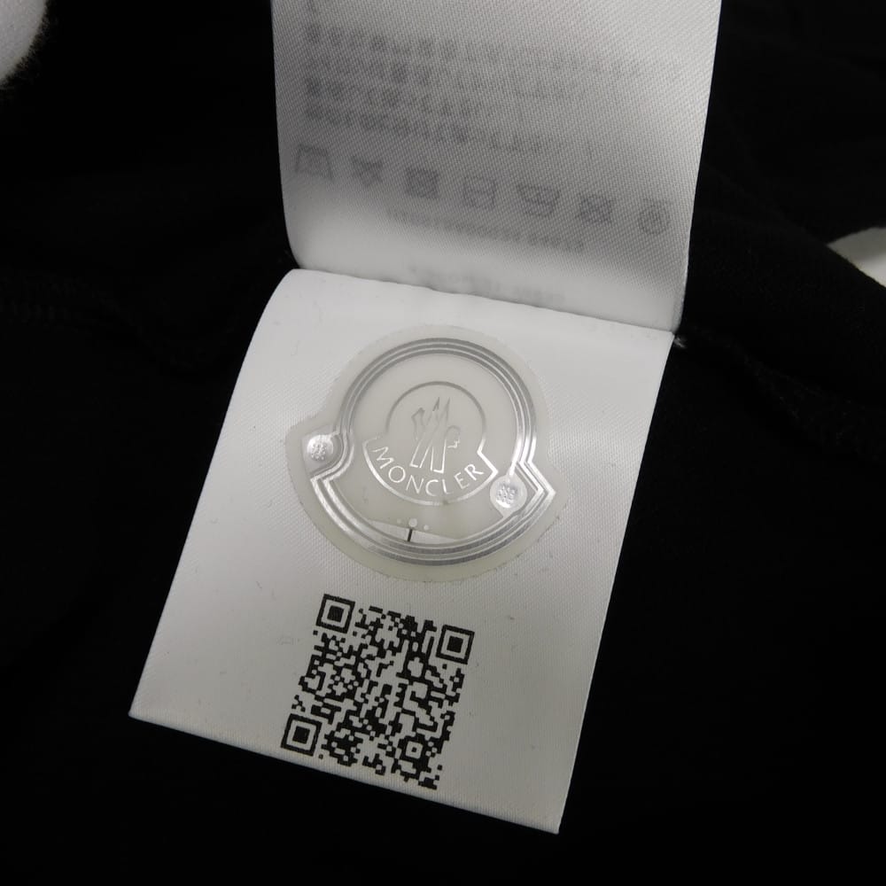 Used 12262 logo stitch patch half button 8A000 24 84673 7833 L Short sleeve Unused Tricolor Cotton Black Men's from