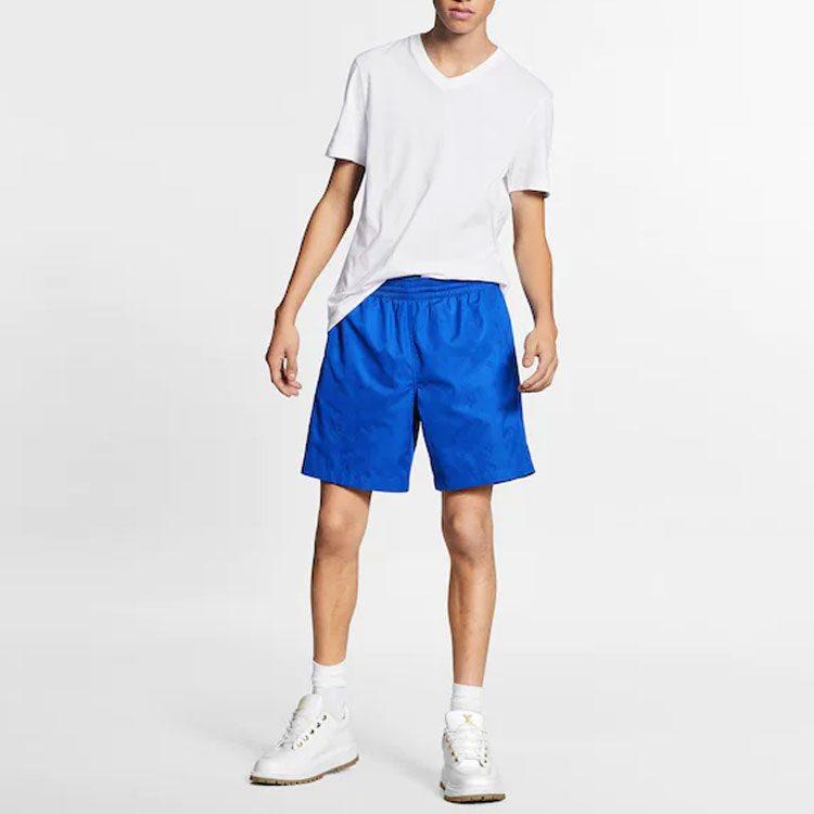 Louis Vuitton Casual Shorts Men's Bright Blue 1A7Y0U
