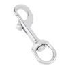 Robuster Tauchclip aus Edelstahl 316 in Marinequalität für Karabinerhaken-Auslösekettenclip / einseitiger Auslöseverschluss für Haustiere