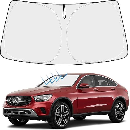 Proadsy 2025 Upgrade Front Windshield Sun Shade Foldable RAV4 Sunshade Protector Fit -2025 RAV-4 SUV Crossover, TRD Off-Road, LE XLE Premium Limited