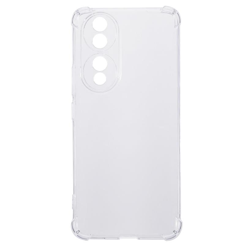

For Honor 90 TPU Clear Cover Anti-Fall Reinforced Corners Phone Case A