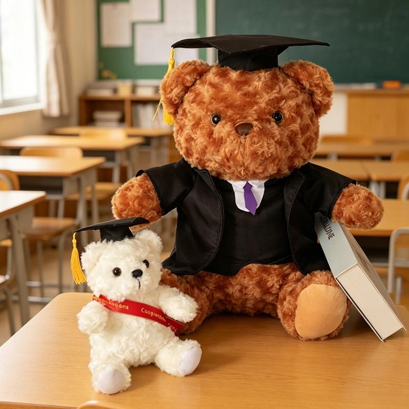 Orsacchiotti di Peluche Laurea Adorabili Orsetti di Peluche Bambole di Peluche Ripiene Regali Stagione della Laurea per Amici