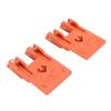2 Pcs Hinge Installation Fixing Plate Strong Magnetic Foldable Hinge Installation Positioner for Most Door Hinges and