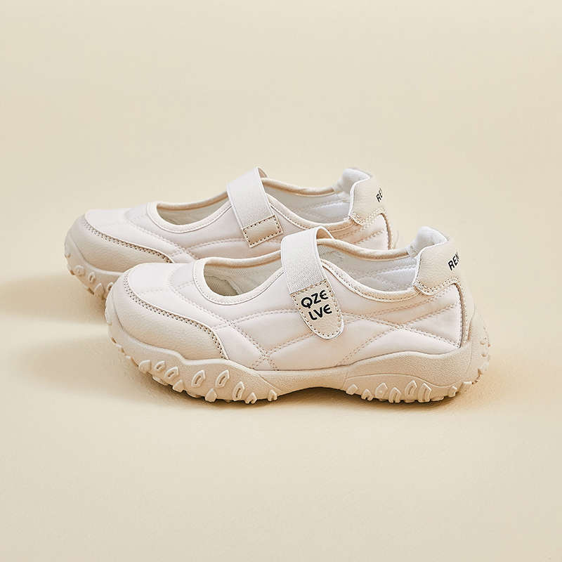 Popular Velcro shallow breathable casual shoes women's 2025 new lightweight soft-soled non-slip sneakers Mary Jane shoes