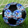 Sonic Theme Size 5 Soccer Ball, Suitable for Both Indoor and Outdoor Matches, a Gift Suitable for Everyone.