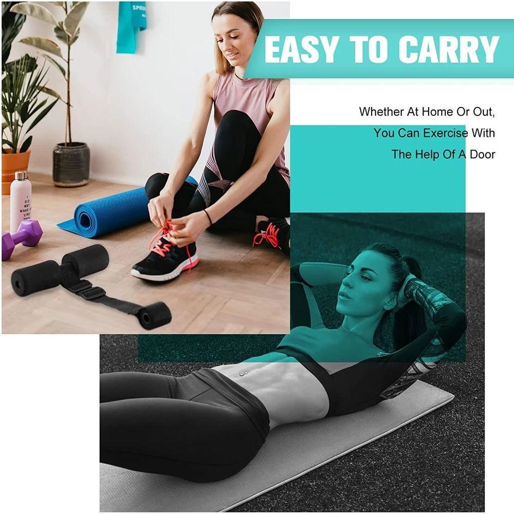 Increasing Strength Sit Up Machine Washable Exercise Bands Hamstring Curl Strap  Core Training
