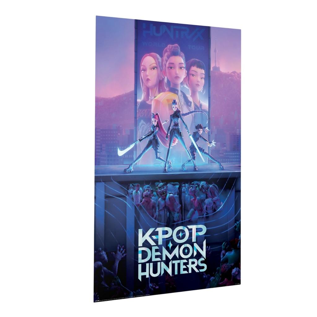 K-Pop Lovci démonů Klíčový art Maxi tisk