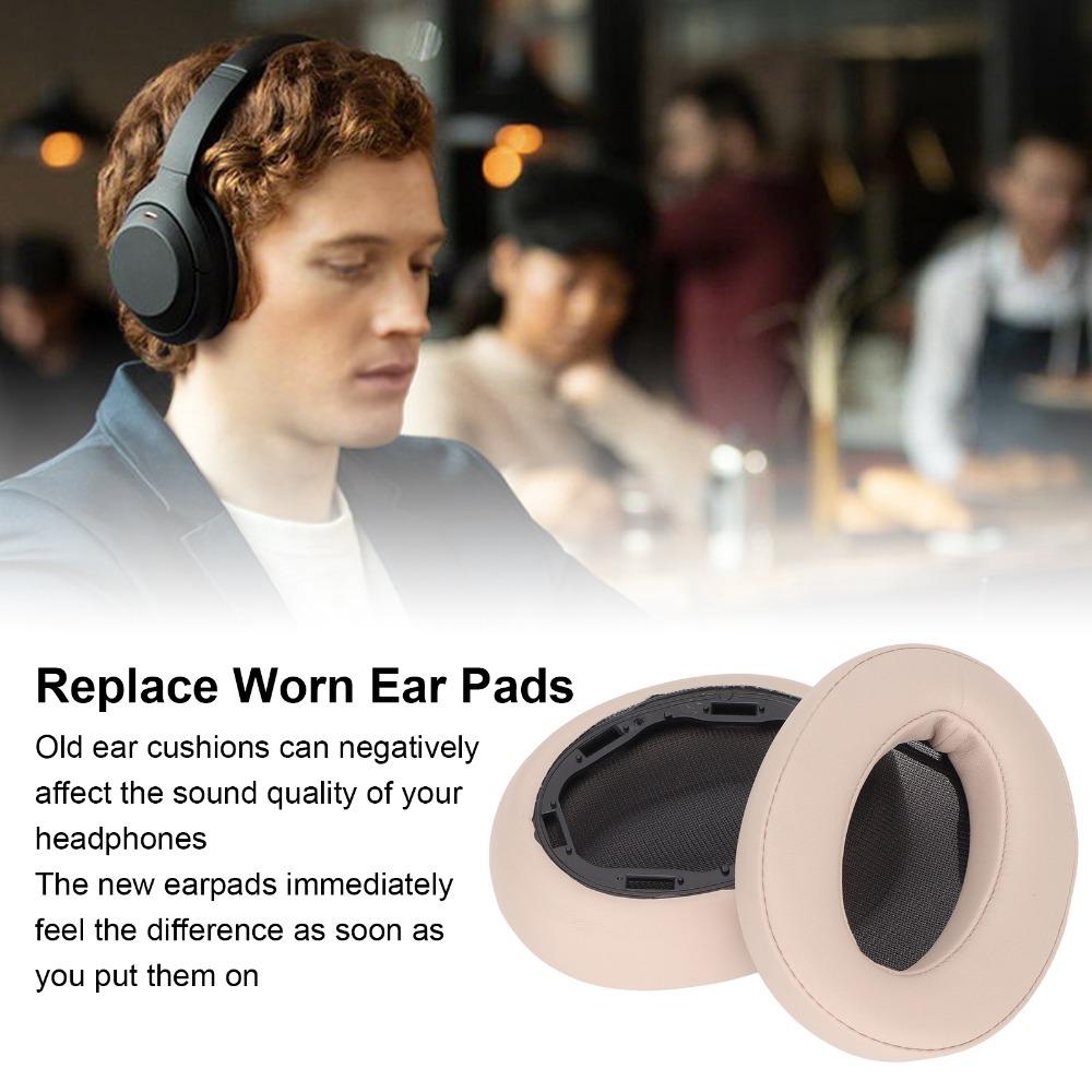 2PCS Noise Isolation Ear Cushions Cover Headphones Ear Pads for Sony WHH910N Headsets Gadget Upgrade