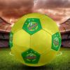 Rapid Wien Soccer Ball, Colorful, Suitable for All Ages, Machine-stitched, PVC Material, Competition Grade, Durable and High Bounce