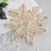 Color Heavy Industry Beads Organza Sequins Flower Clothing Dress Dress Top Luggage Decoration Cloth Sticker Accessories