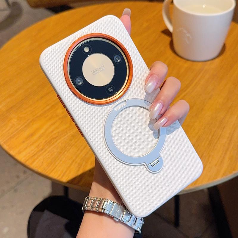 For Huawei Honor X9D Case Hard With Ring Magnetic Wireless charging Protective Back Cover Case For Honor x9d X9 D Phone Shell