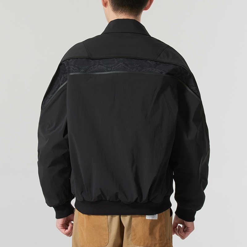 Adidas CNY Jackets Men's Black Lapel Moderate Pilot JZ4192