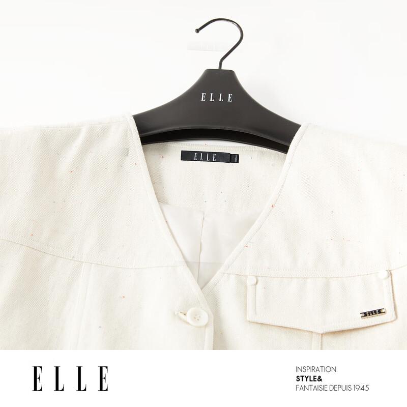 ELLE Women's V-Neck Polka Dot Vest