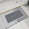 Bathroom Non-slip Mat Floor Bathroom Quick Drying Mat Toilet Door Soft Diatom Mud Absorbent Mat Dirt Resistant