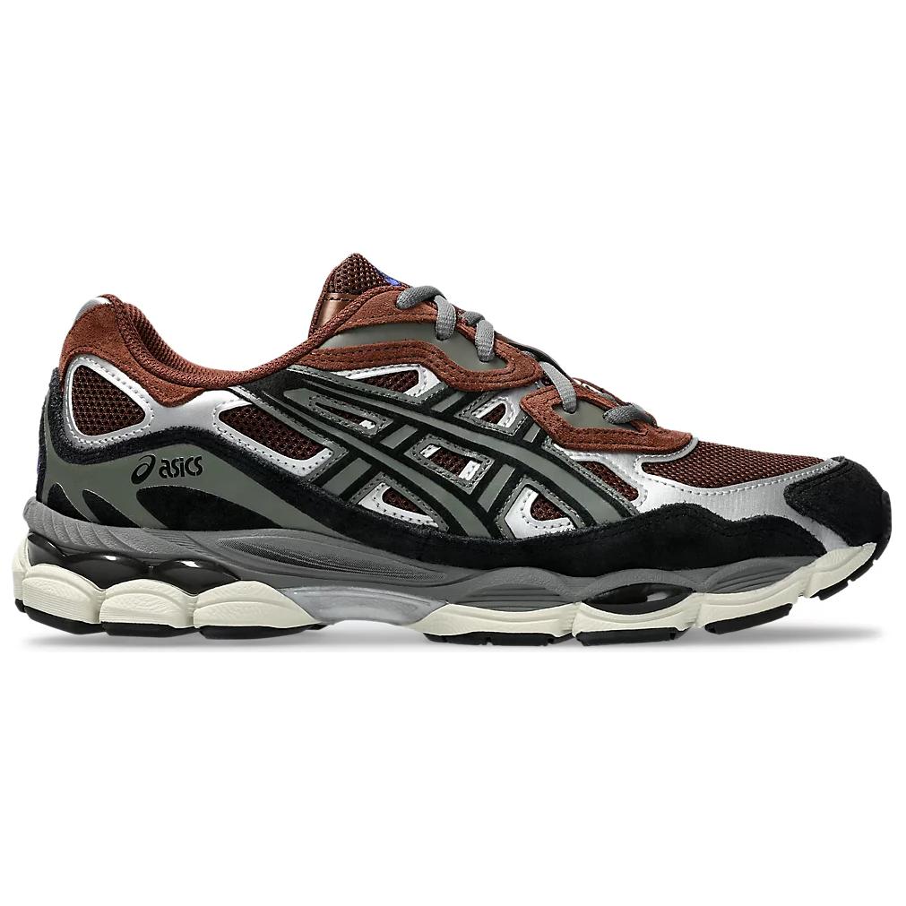 New Asics Gel NYC Reddish Brown Steeple Grey 1203A383-200