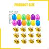 Easter Egg Filled Basket Stuffers Decorative Cute Colorful Eggs Party Favor for Kids School