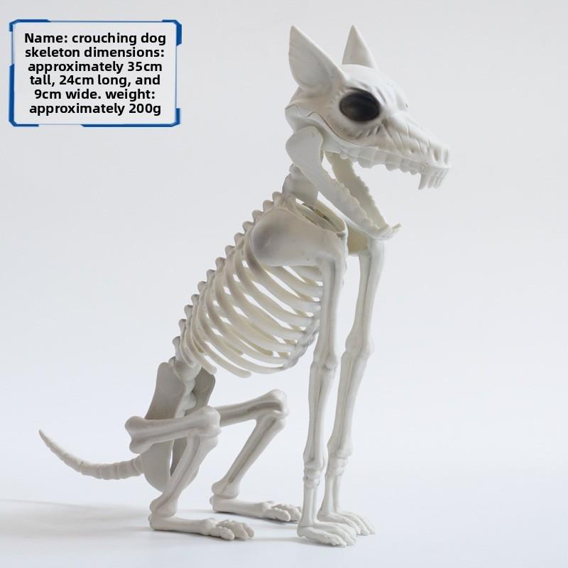 Halloween Dark Animal Skeletons For Haunted House Decor
