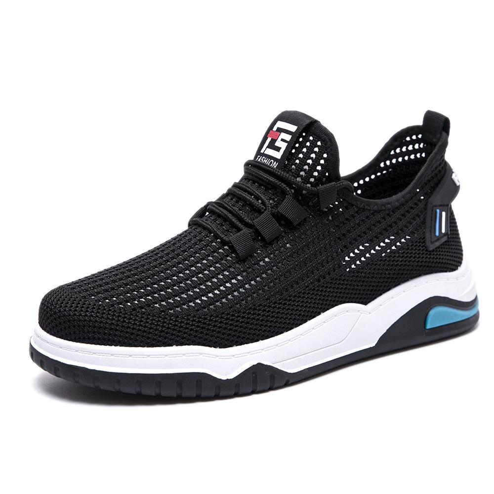 

Мужская обувь летняя дышащая сетчатая обувь мужская сетчатая ажурная плетеная обувь тонкая сетка спортивная беговая повседневная модная обувь 39