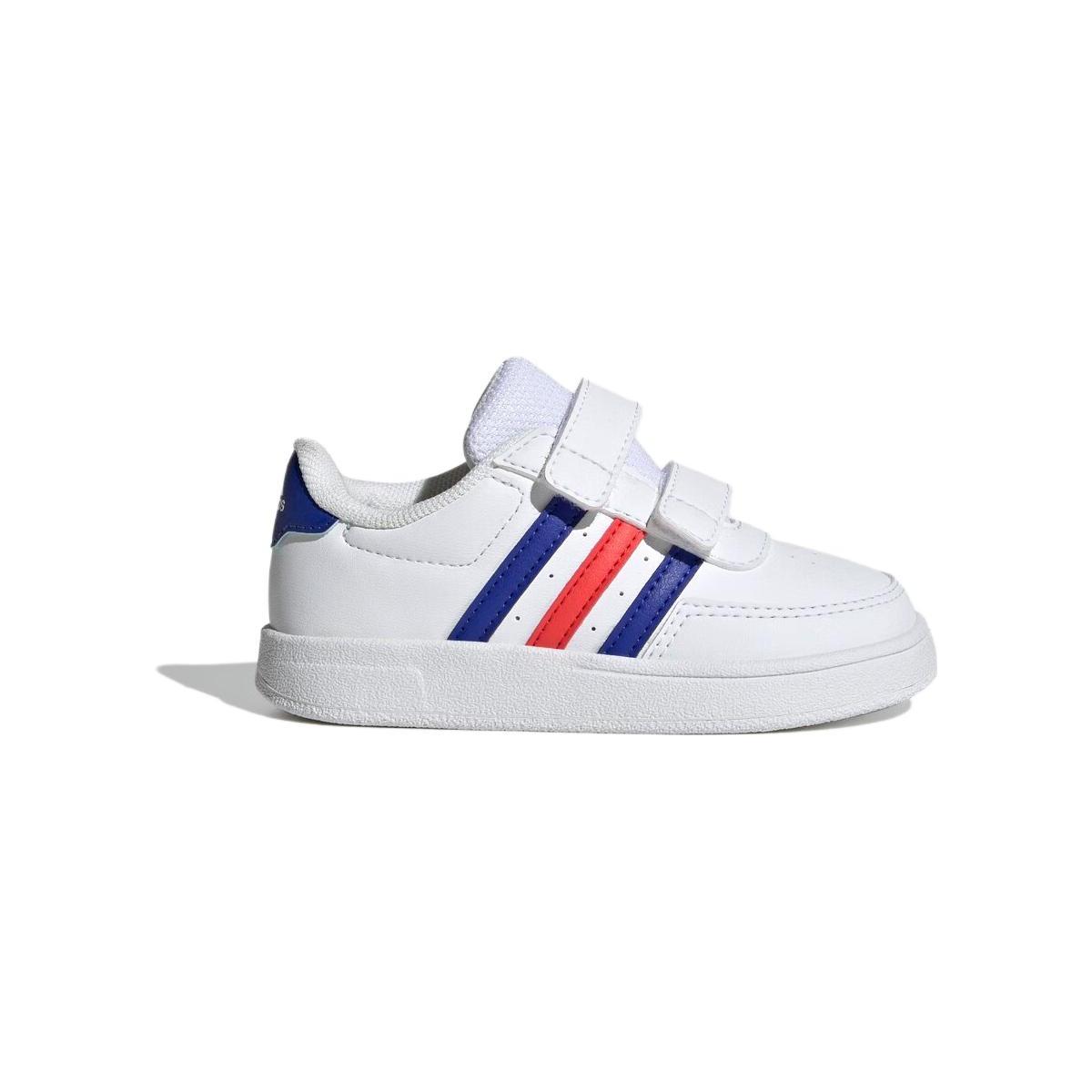 

New Adidas Focus Breathein Slip-Resistant Cushioning Low-Top Toddler Shoes White Infant And Toddler HP8971 20
