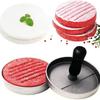 100pcs Hamburger Patties Paper Round Meat Paper Sheet  Parchment Paper for Hamburgers Press Baking Cake Baking