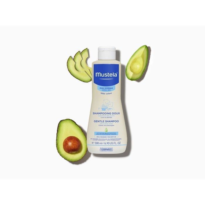 Mustela Shampoing Doux Bébé À l'Avocat Bio 200 Ml