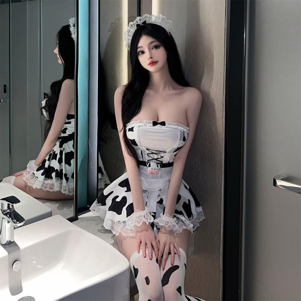 Cute Little Cow Sexy Cos Two-dimensional Cow Pure Desire Temptation Free From Confusion Passion Suit Sexy Lingerie