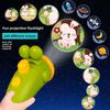 Shape Kids Frog Learning Projector With Flashlight Themed Slides Early Education