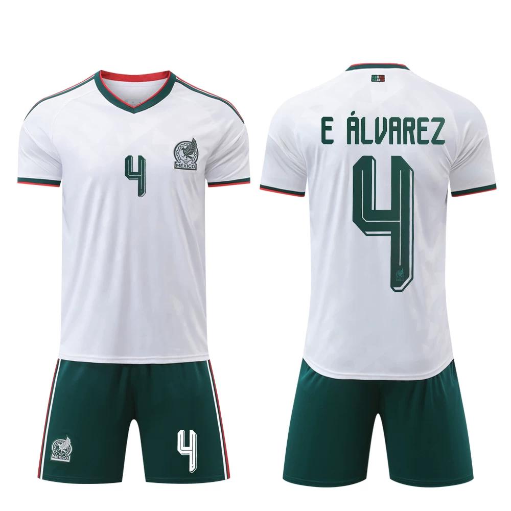 2026 Mexico Football Jerseys White #4