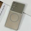 Glass Nano Matte Case For Samsung Galaxy S23 S24 S25 S26 Ultra Magnetic For Magsafe Wireless Charging Shockproof PC Cover