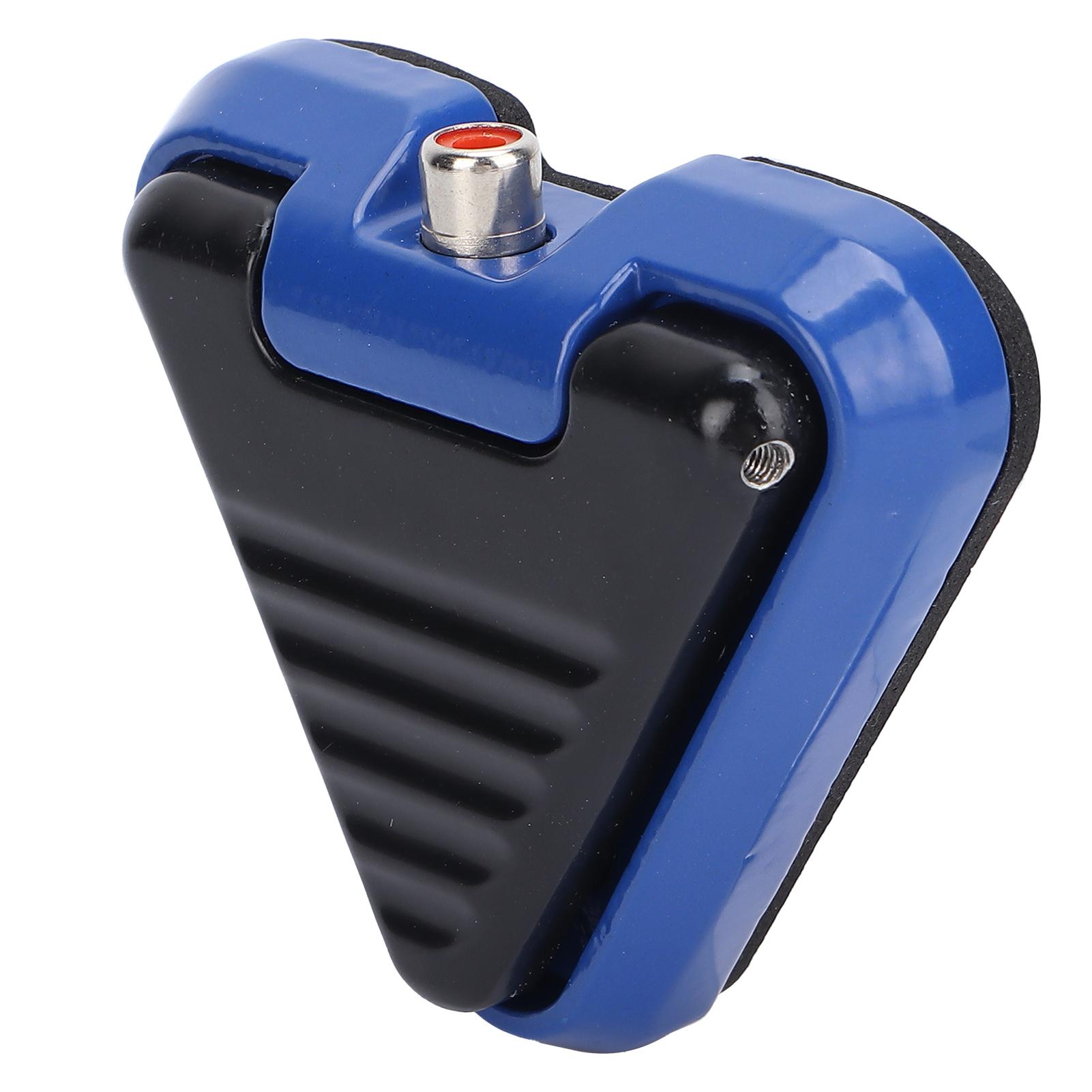 

Профессиональная тату-машинка, ножная педаль из сплава, портативный ножной переключатель для татуировки, интерфейс RCA(Голубовато-черный ) разноцветный