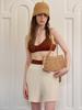 Tinknit Flora Knit Shoulder Bag_Beige