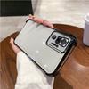 Case for Xiaomi Redmi Note 10 Pro 4G Electroplated Color Border Clear Phone Casing Cover