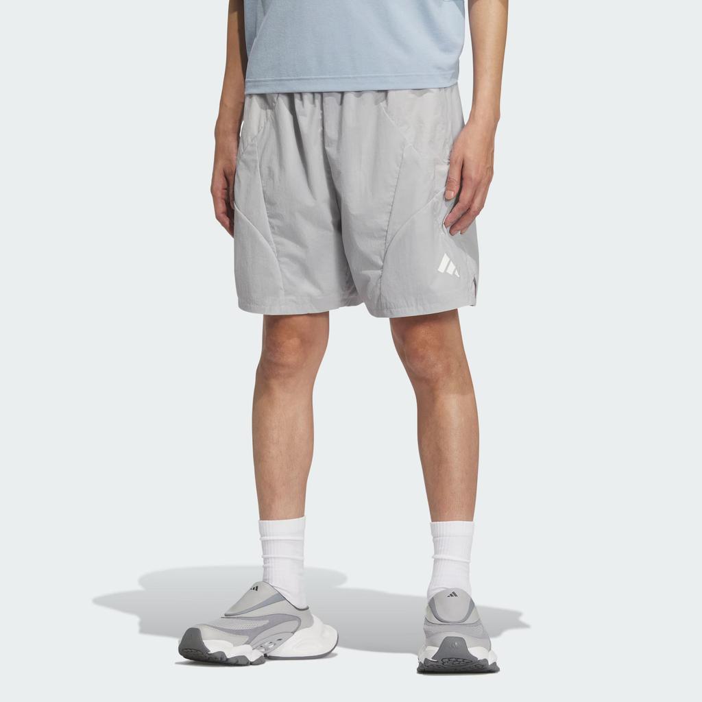 Adidas FOS Series Future Style Woven Shorts Fashion Simple Versatile Casual Shorts Men Shorts Light-Gray JZ8719