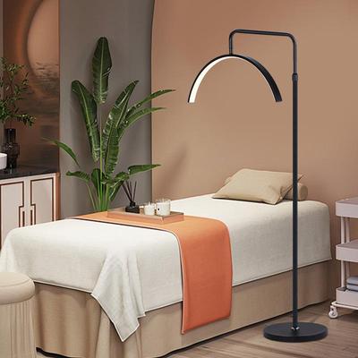 U-Shaped LED Floor Lamp for Eyelash Extensions, Nail Art, and Tattooing – Eye Protection and Shadowless Magnifying Light