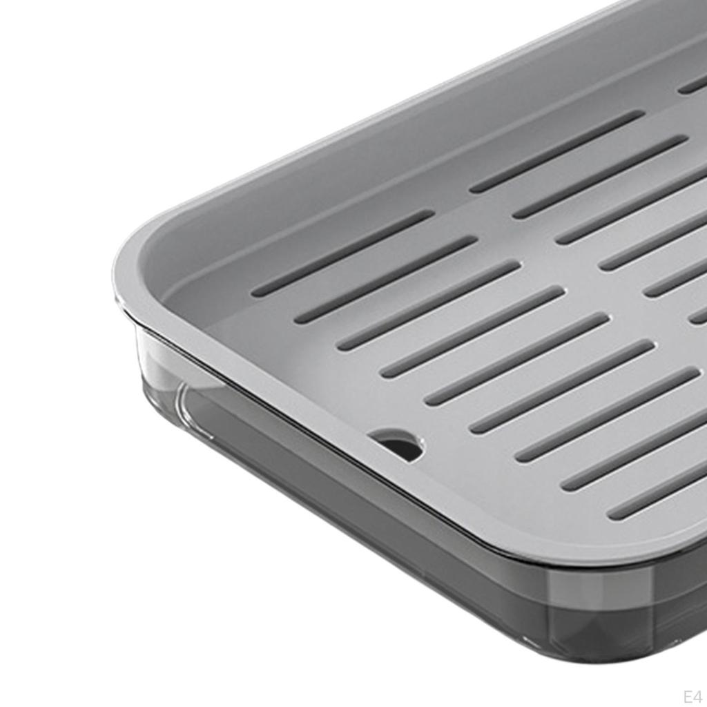 Drain Board Serving Tray Dish Large Multiuse Kitchen Organizer Tea Set for