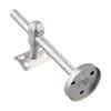 Silver Stair Handrail Bracket For 304 Stainless Steel Wall Support Bannister Rail Balustrade Strong Adjustable Rod Up To 145mm