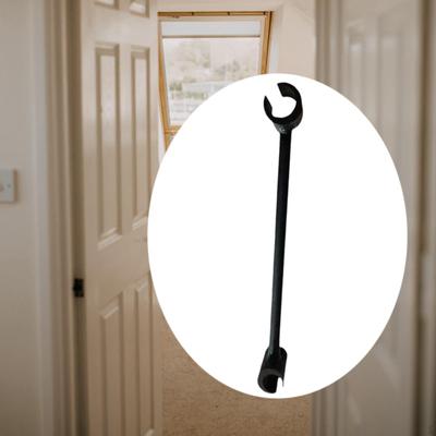 Llave para ajustar bisagras, llave de reparación de bisagras de puerta, profesional, ajuste robusto.