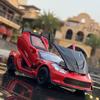 1:32 Corvette Z06 Modello Auto Sportiva in Lega Diecasts Veicoli Giocattolo in Metallo Modello Auto Suono Luci di Simulazione Raccolta Giocattolo per Bambini Regalo