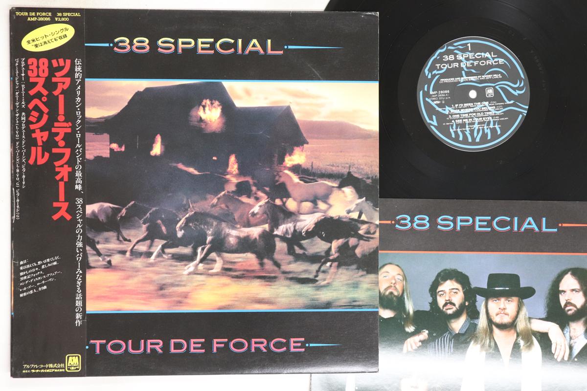

LP Record 38 SPECIAL - Tour De Force AMP28086 A&M 1983 Japan Obi Rock Used
