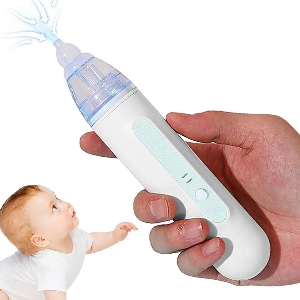 Silicone Baby Nose Sucker Adjustable Nose Cleaner Low Noise Baby Nose Cleaner