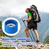 1/2/3/4/5/6 Set Vattenfilter Kopplingskit Vandring Camping 28mm Utvändig Gänga Vattenfilter Standard Plastflaskor Filtrering Rengöring Kopplingar