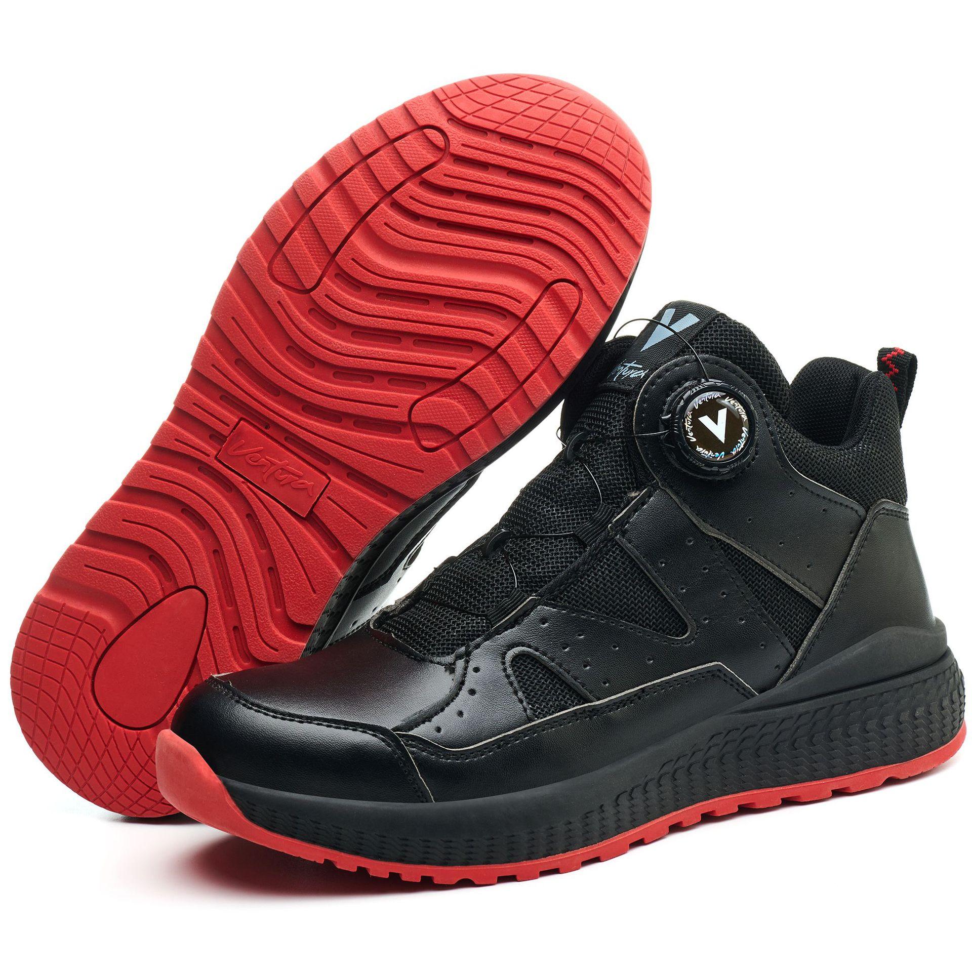 

Rotating Button New Work Safety Shoes for Men Anti-smash Anti Puncture Indestructible Shoes Work Boots Steel Toe Shoes Non-slip 40