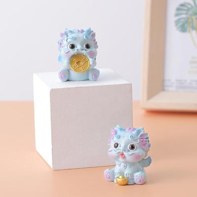 Tomfeel Little Pixiu Harzskulpturen, nationaler Trend, Persönlichkeit, Kunsthandwerk, Desktop-Ornamente, Wohnen