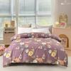 Luxury Floral Patterns Comforter Cover 1Pc Quilt Cover Skin-friendly Breathable Soft Duvet Cover with Zipper Queen Size Bedding