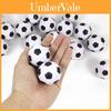 White Mini Toy Soccer Ball For Kids Soft Pu Foam Non-inflatable Solid Sports Ball