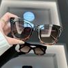 Classic Square Casual Fashion Sunglasses Women Men Vintage Stylish Oval Shaped Minimalist Female Male