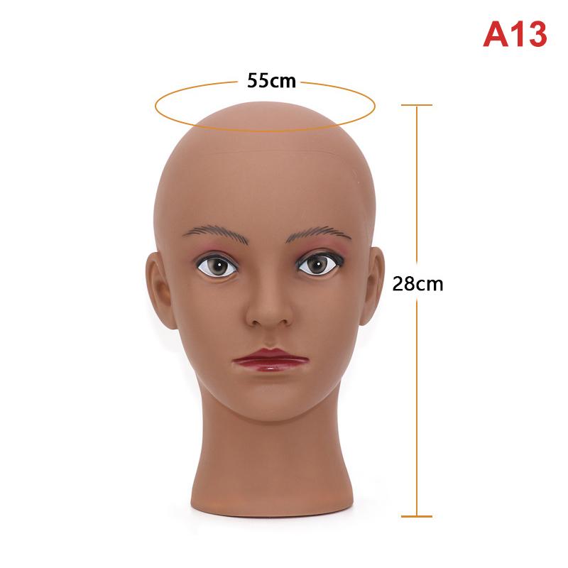 Hair Training Head Female Male Headdoll Mannequin Head Training Head For Wig Making Hairdresser Hairstylist Practice