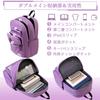 Vaschy Backpack for Men and Large Perfect for and Purple Women, Capacity, Dual-Layer Design, Lightweight, Waterproof, Commuting, Travel, Commuting,
